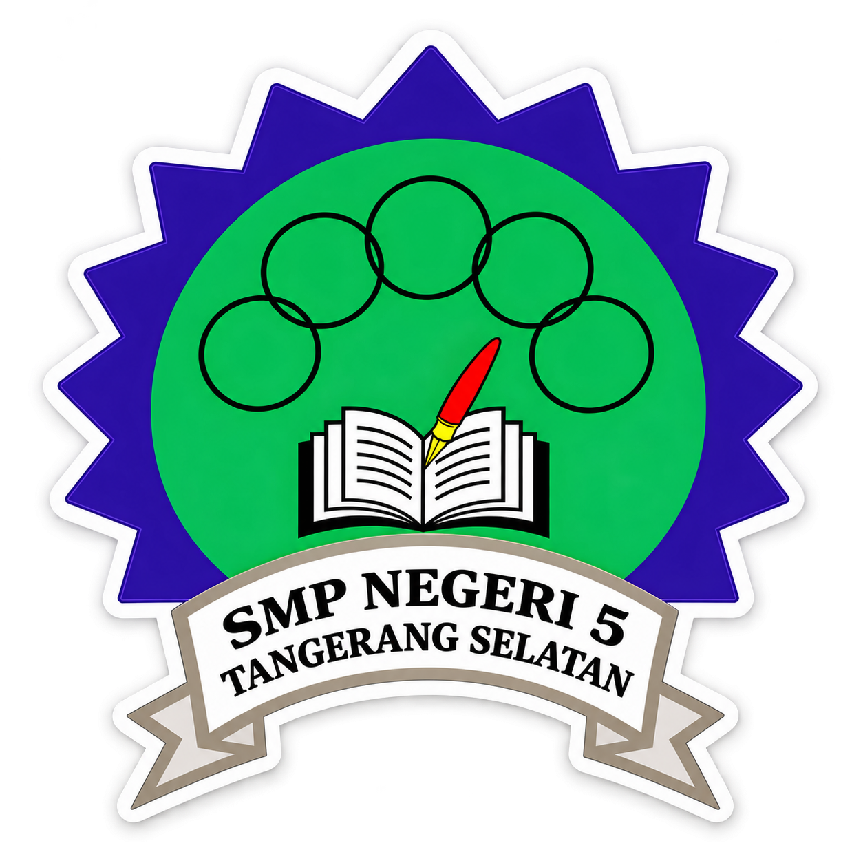 Logo SMPN 5 Tangsel